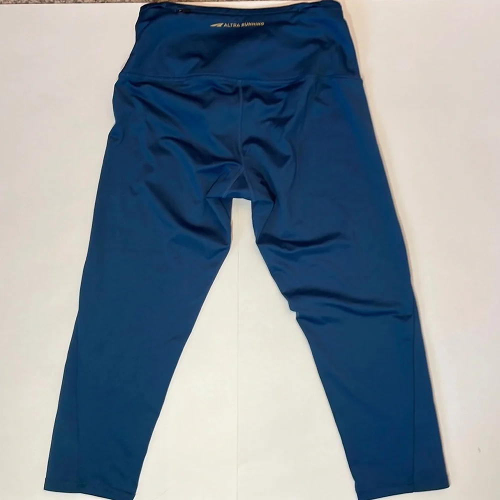 Altra blue crop running tights size S - Picture 6 of 9